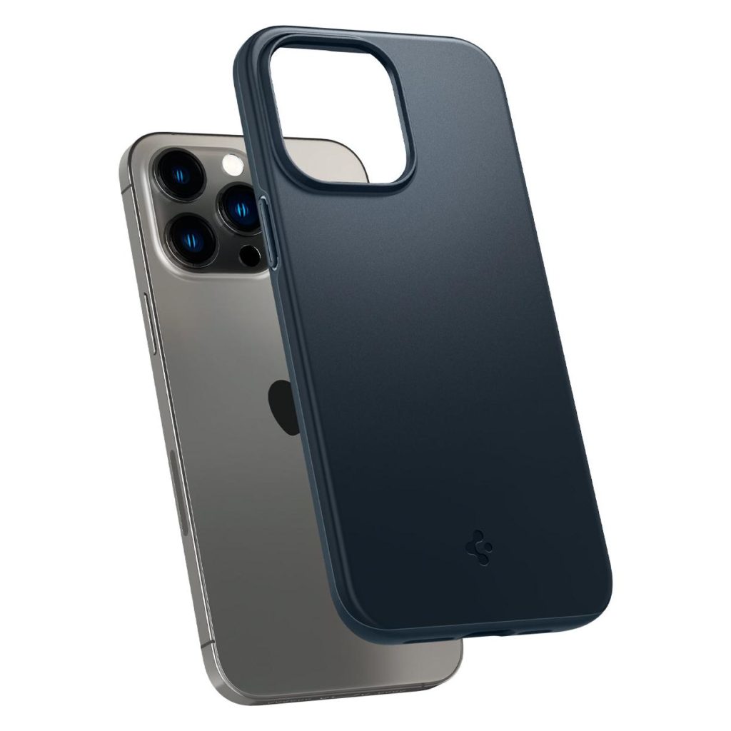 Spigen® Thin Fit™ ACS04781 iPhone 14 Pro Case - Metal Slate
