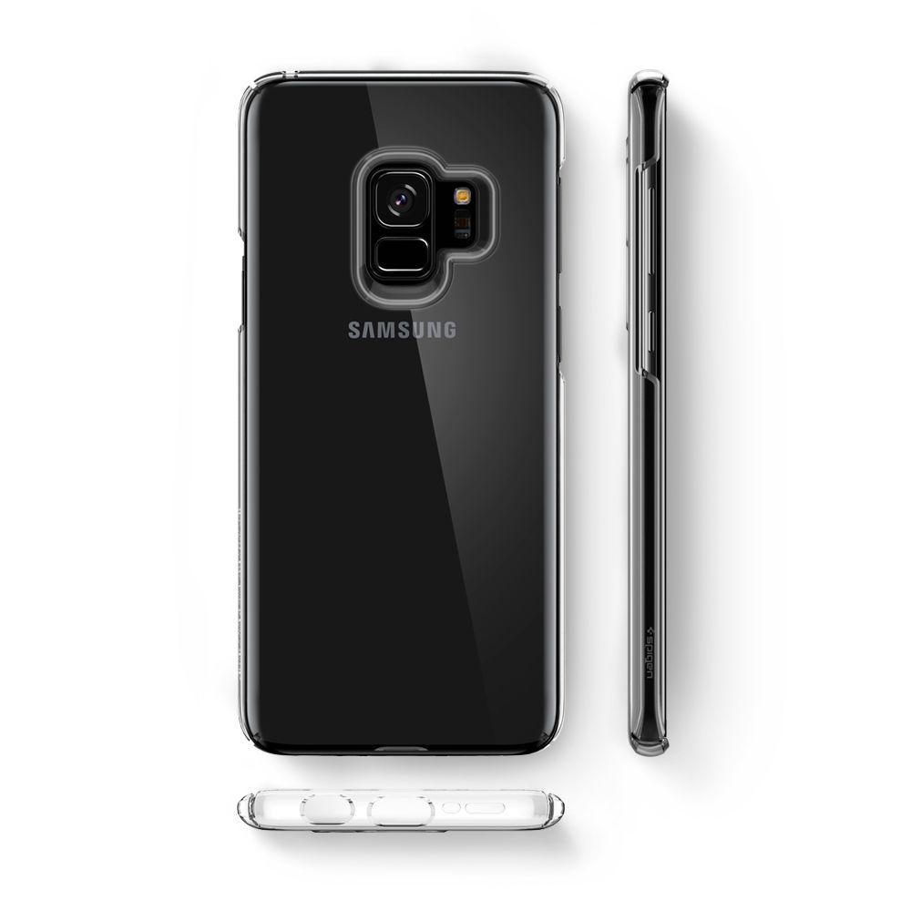 Spigen® Thin Fit™ Crystal 592CS22874 Samsung Galaxy S9 Case – Crystal Clear