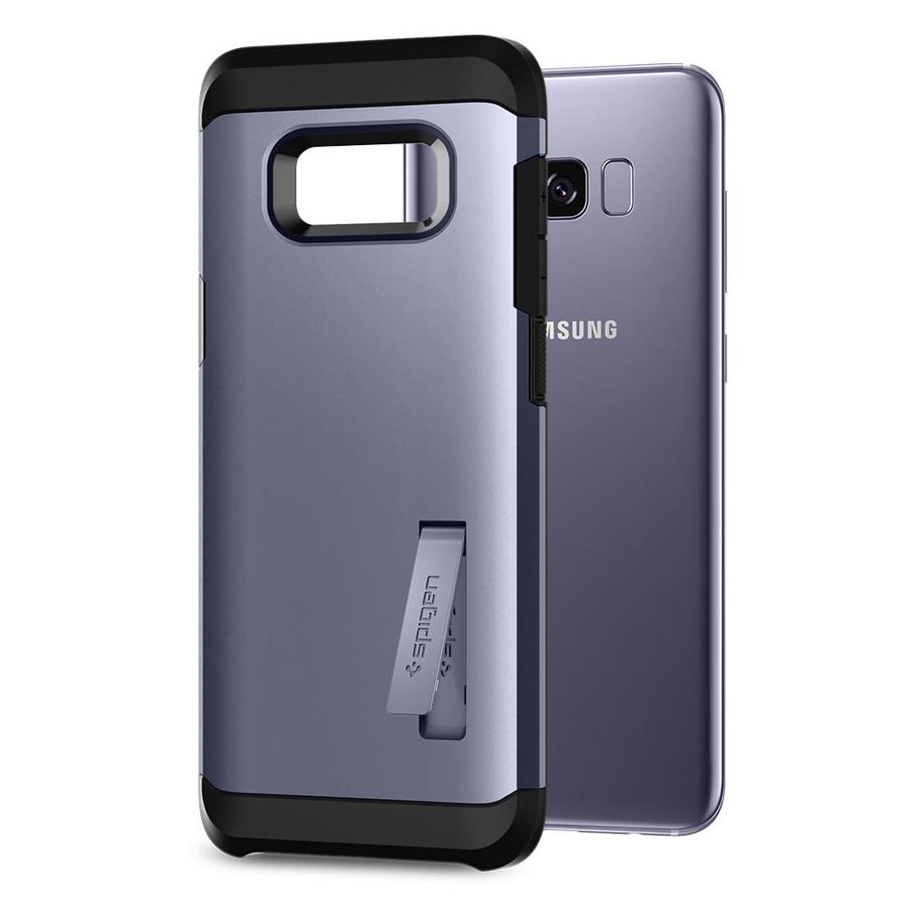 Spigen® Tough Armor™ 565CS21798 Samsung Galaxy S8 Case – Orchid Gray