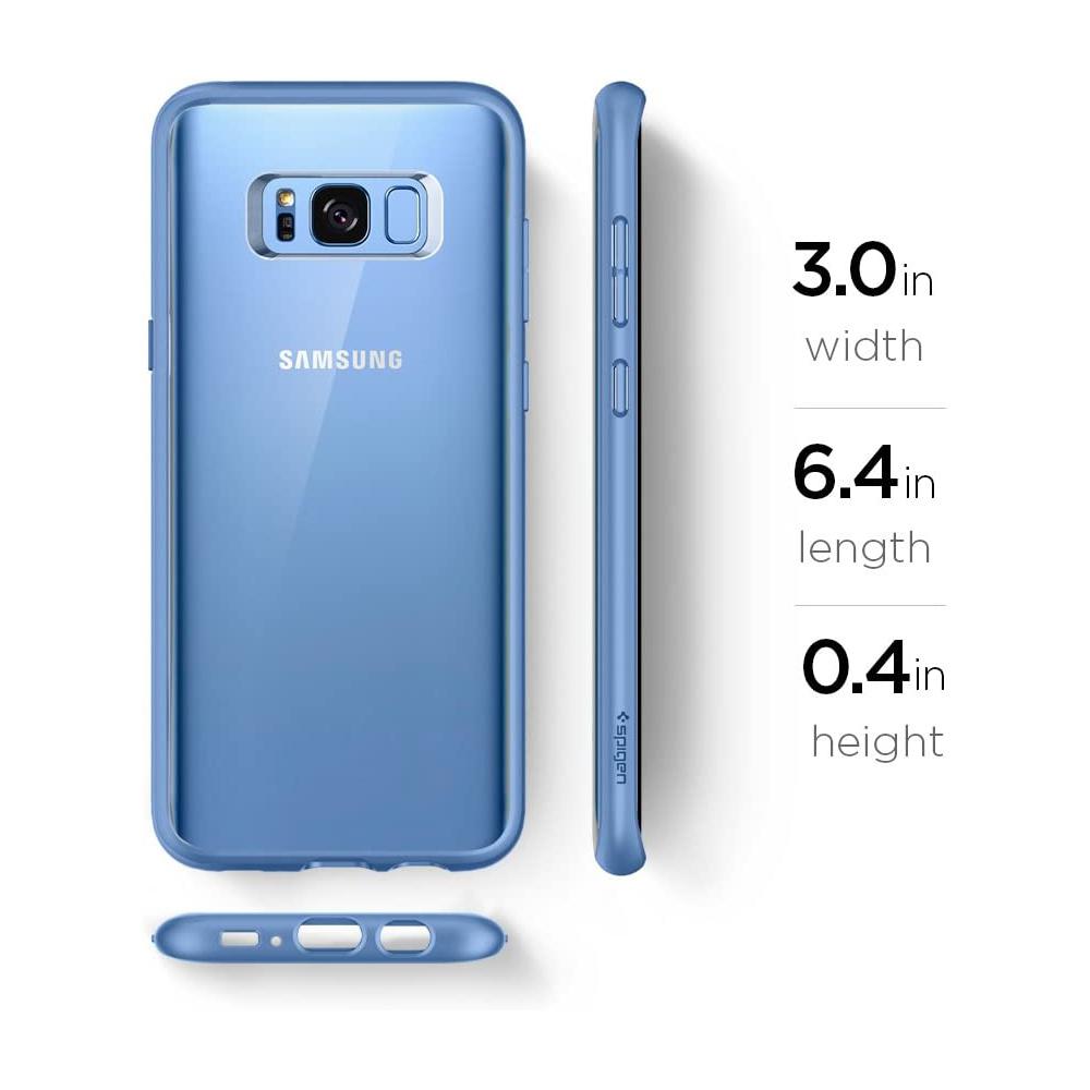 Spigen® Ultra Hybrid™ 565CS21629 Samsung Galaxy S8 Case – Blue Coral