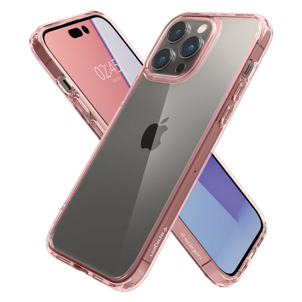 Spigen® Ultra Hybrid™ ACS04818 iPhone 14 Pro Max Case - Rose Crystal