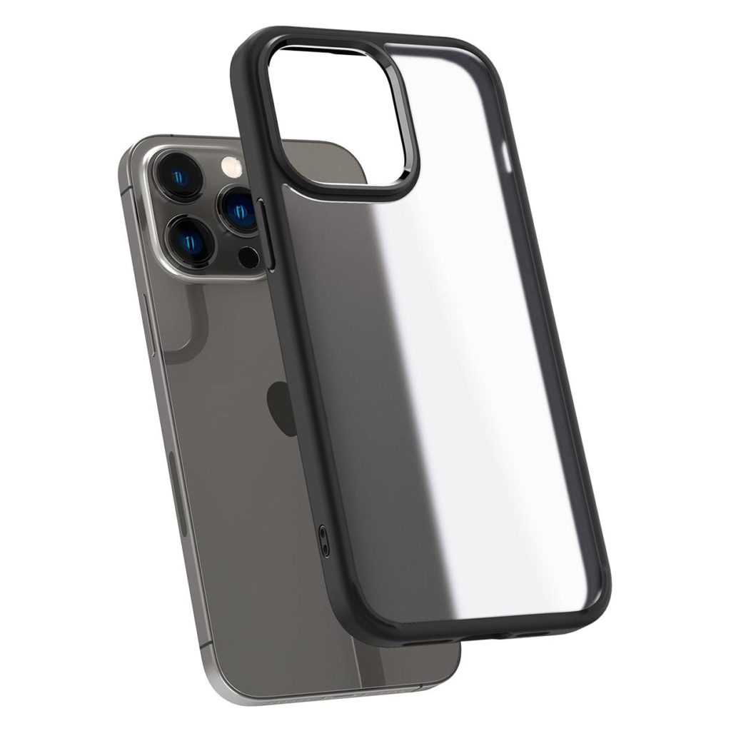 Spigen® Ultra Hybrid™ ACS04824 iPhone 14 Pro Max Case - Frost Black