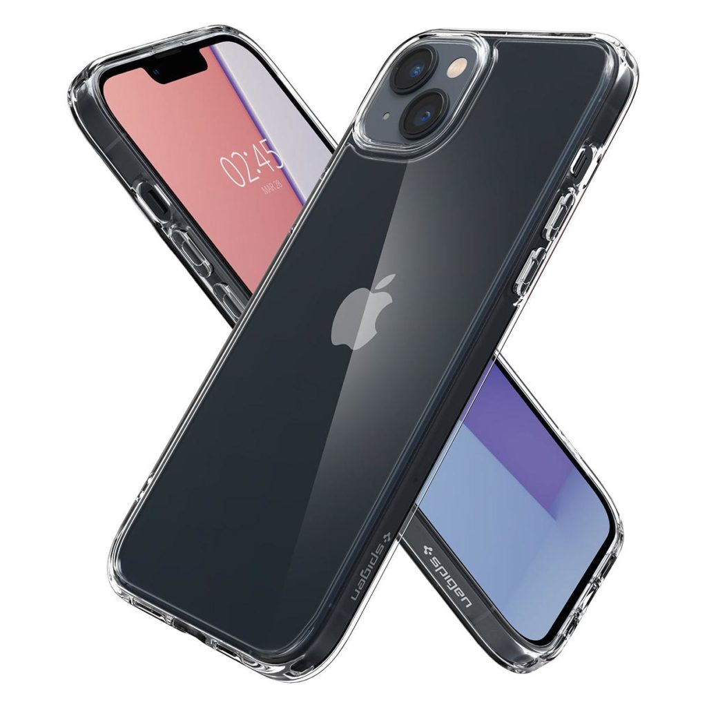 Spigen® Ultra Hybrid™ ACS05040 iPhone 14 Case - Crystal Clear