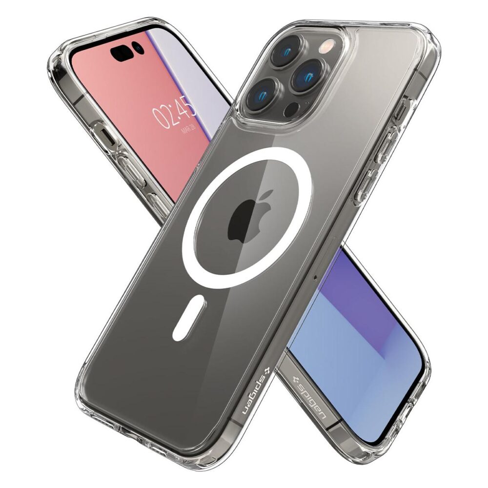 Spigen® Ultra Hybrid™ (MagFit) ACS04825 iPhone 14 Pro Max Case - White