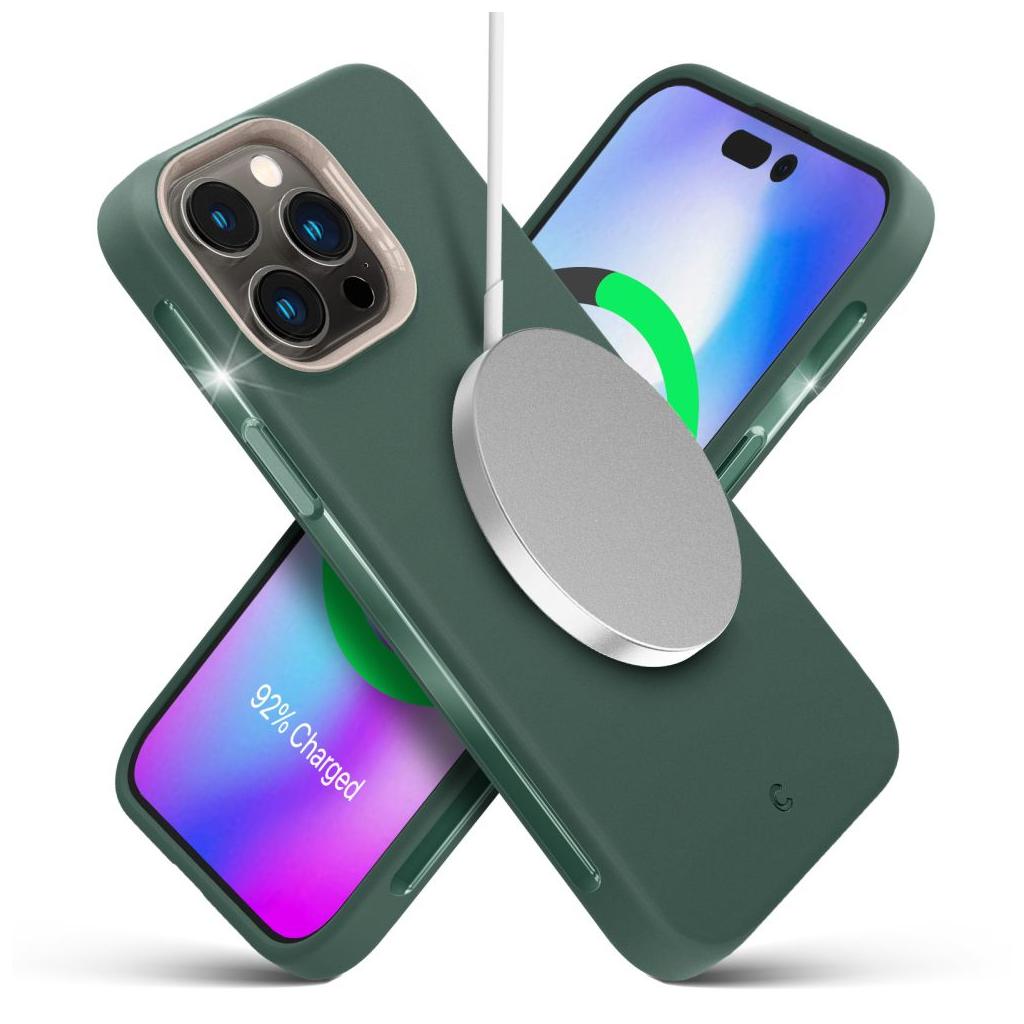 Spigen® UltraColor Mag by Cyrill Collection ACS04878 iPhone 14 Pro Max Case - Kale