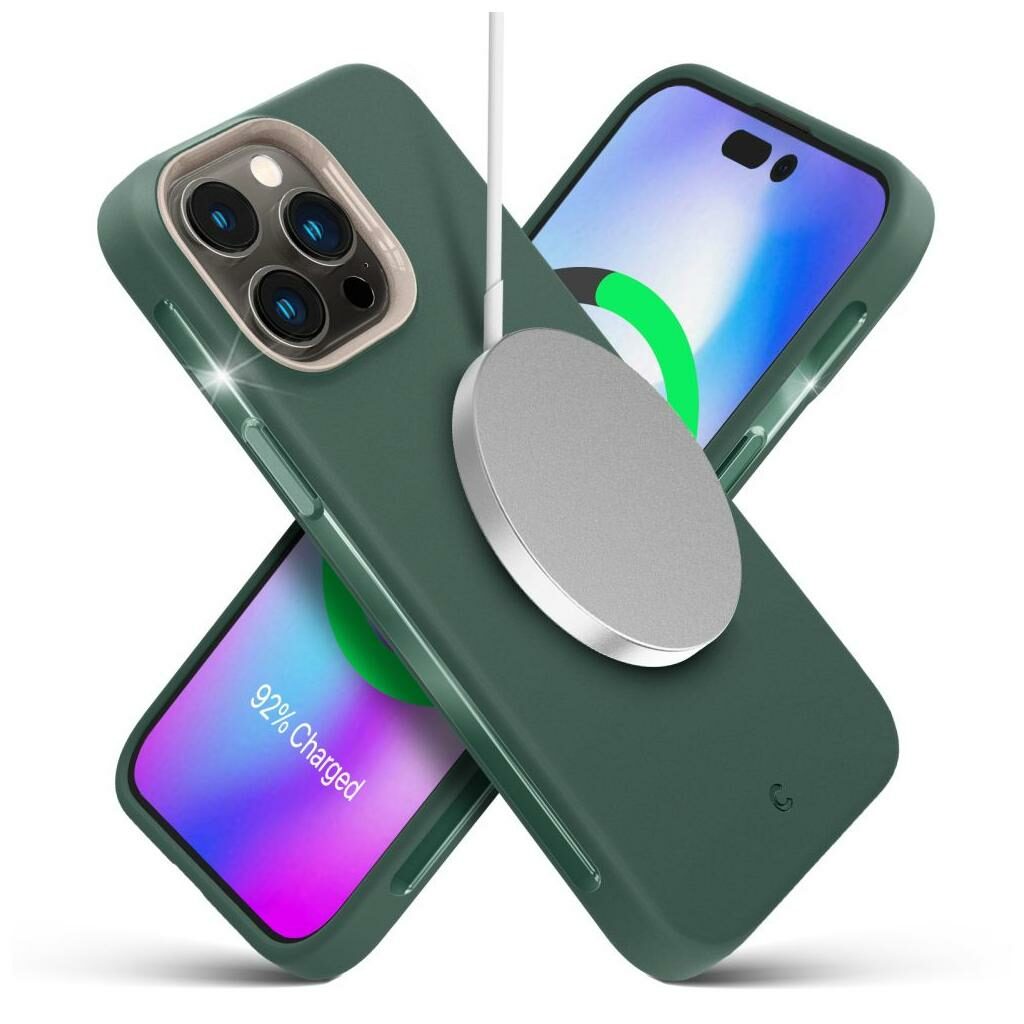 Spigen® UltraColor Mag by Cyrill Collection ACS05024 iPhone 14 Pro Case - Kale