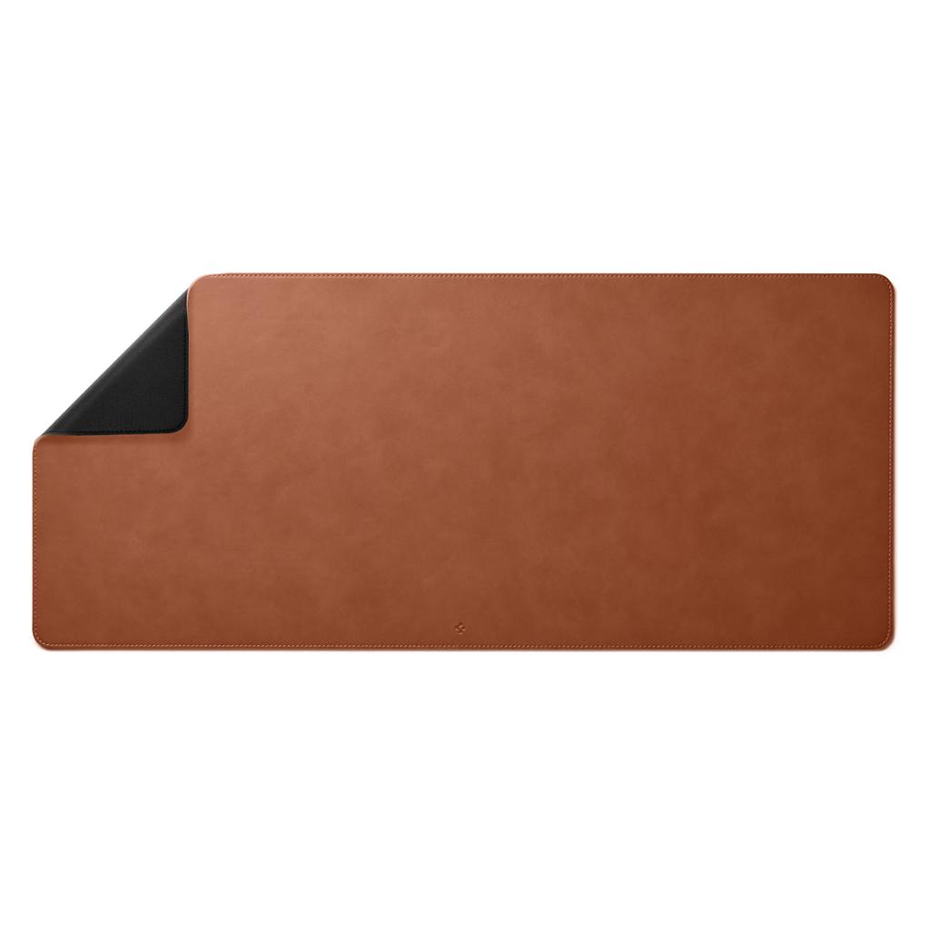 Spigen® Velo™ LD302 APP04763 Premium Vegan Leather Desk Pad - Brown