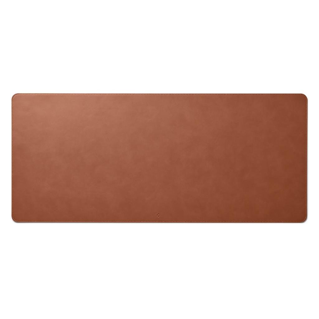 Spigen® Velo™ LD302 APP04763 Premium Vegan Leather Desk Pad - Brown