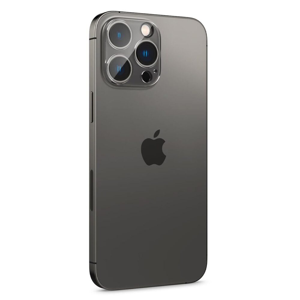 Spigen® (x2.Pack) GLAS.tR™ OPTIK AGL05228 iPhone 14 Pro Max / 14 Pro Premium Tempered Glass Camera Lens Protector - Crystal Clear