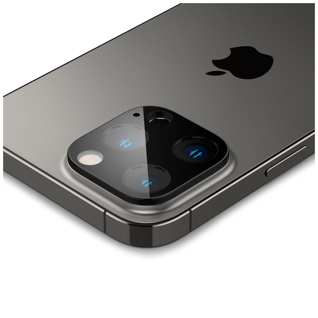 Spigen® (x2.Pack) GLAS.tR™ OPTIK AGL05273 iPhone 14 Pro Max / 14 Pro Premium Tempered Glass Camera Lens Protector – Black