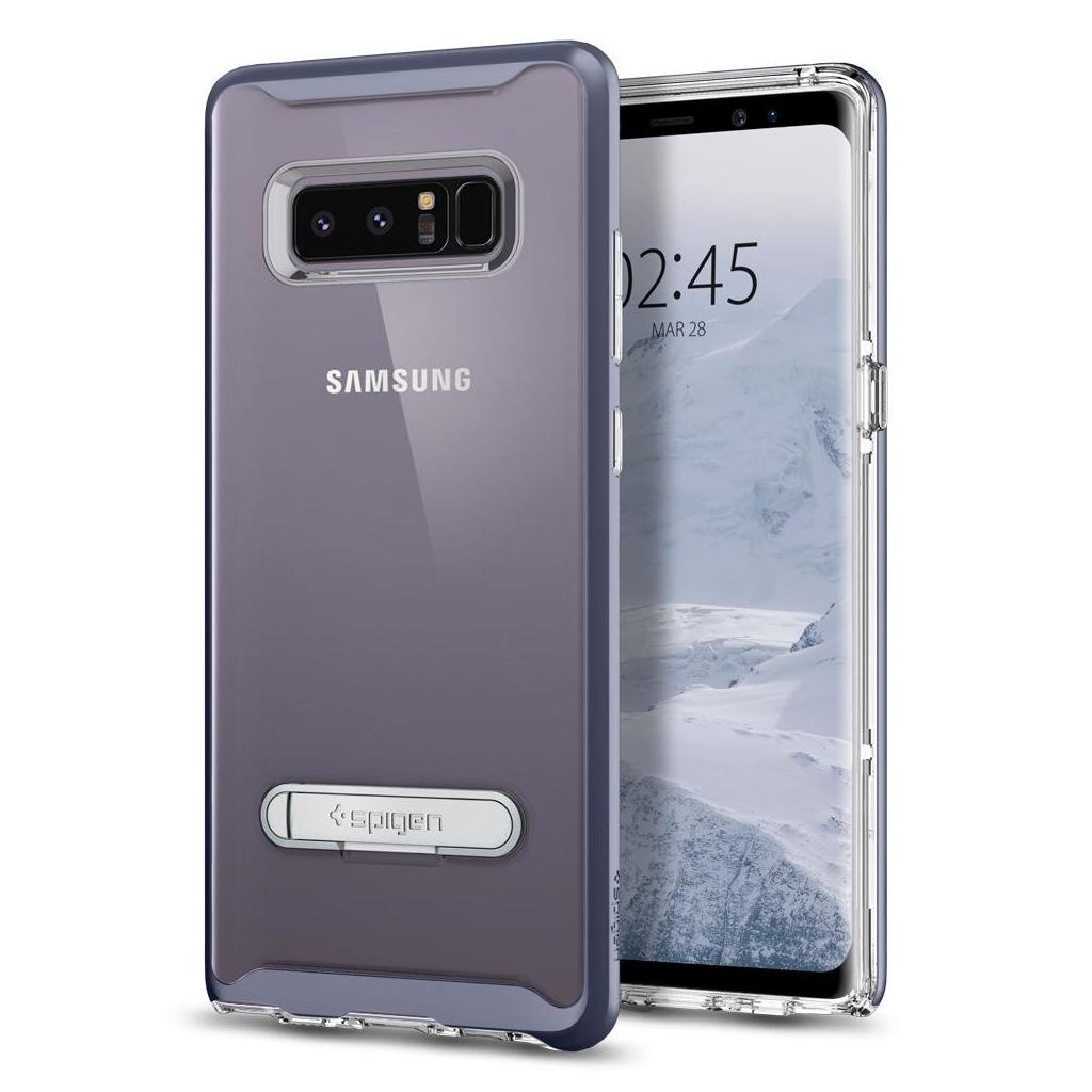 Spigen® Crystal Hybrid™ 587CS21841 Samsung Galaxy Note 8 Case – Orchid Gray