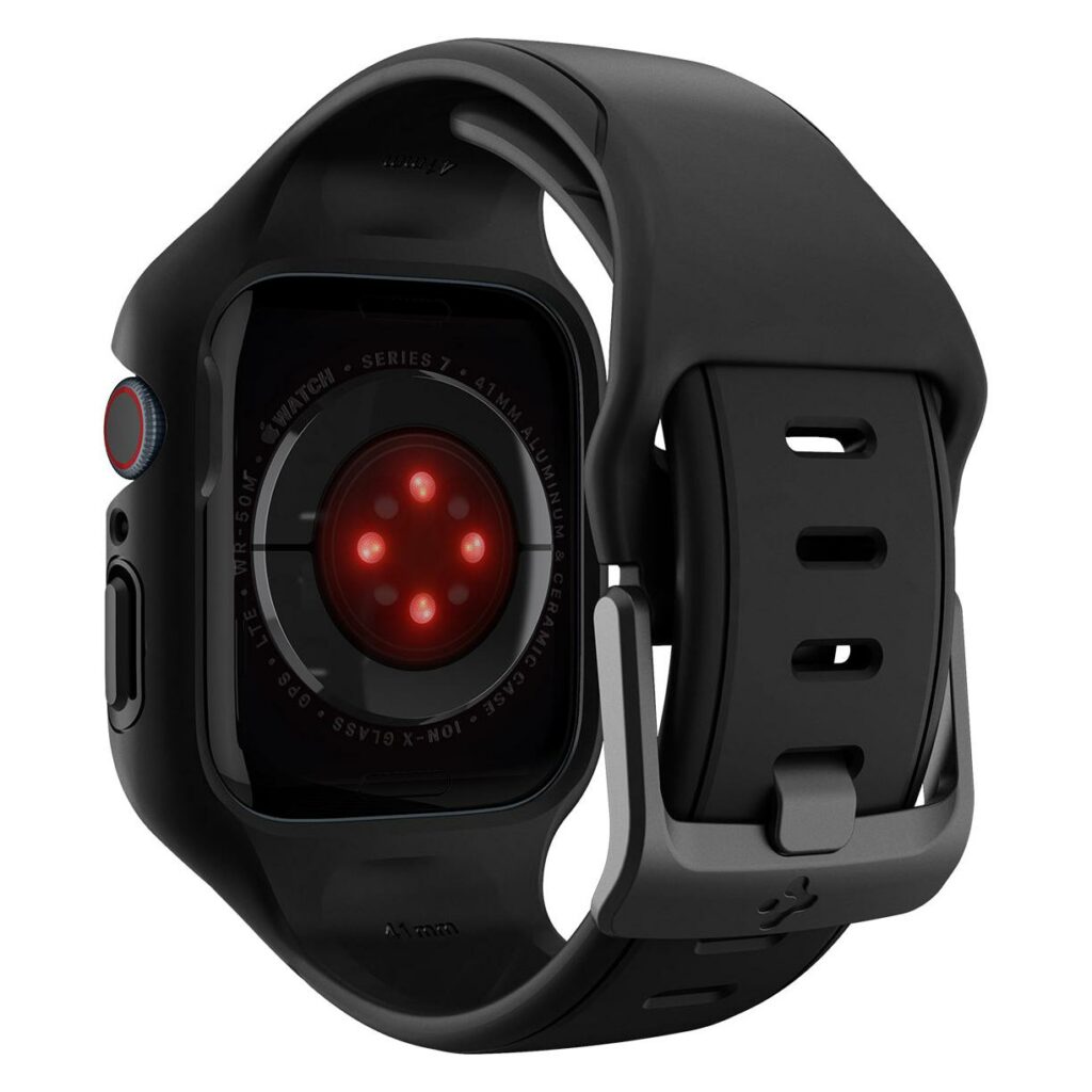 Spigen® Liquid Air Pro™ ACS04190 Apple Watch Series 8 / 7 (41mm) Case – Black