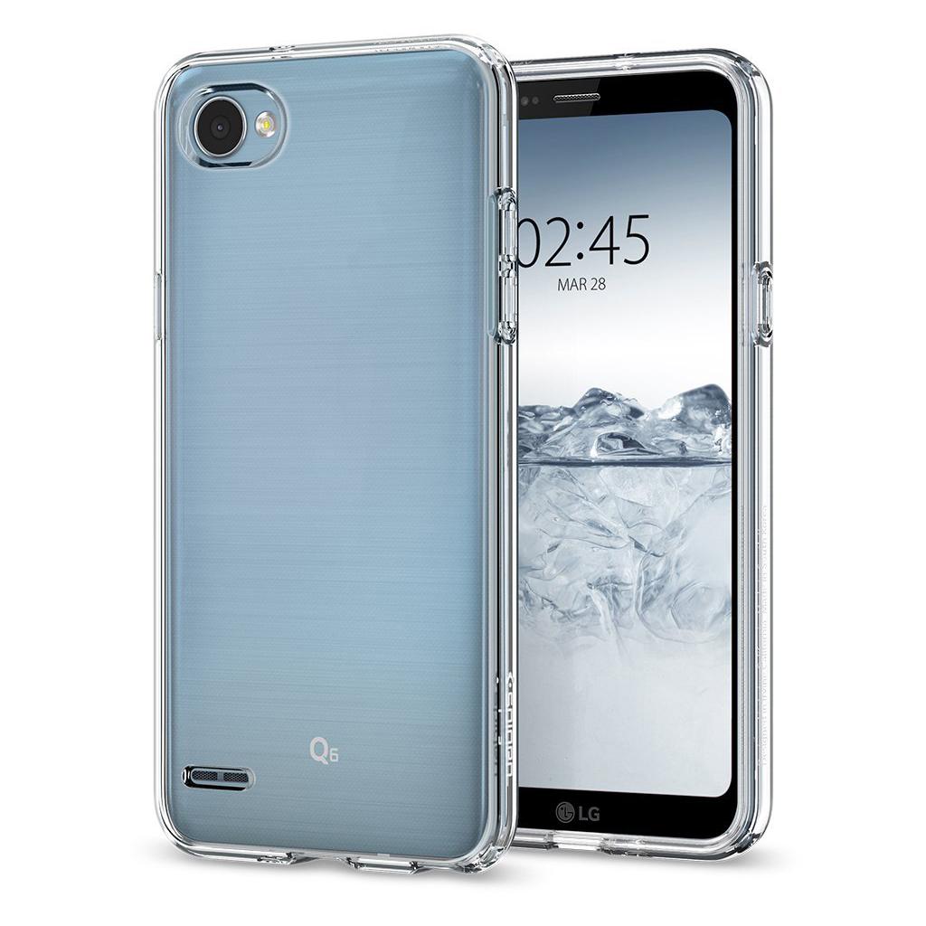 Spigen® Liquid Crystal™ A26CS22340 LG Q6 Case - Crystal Clear