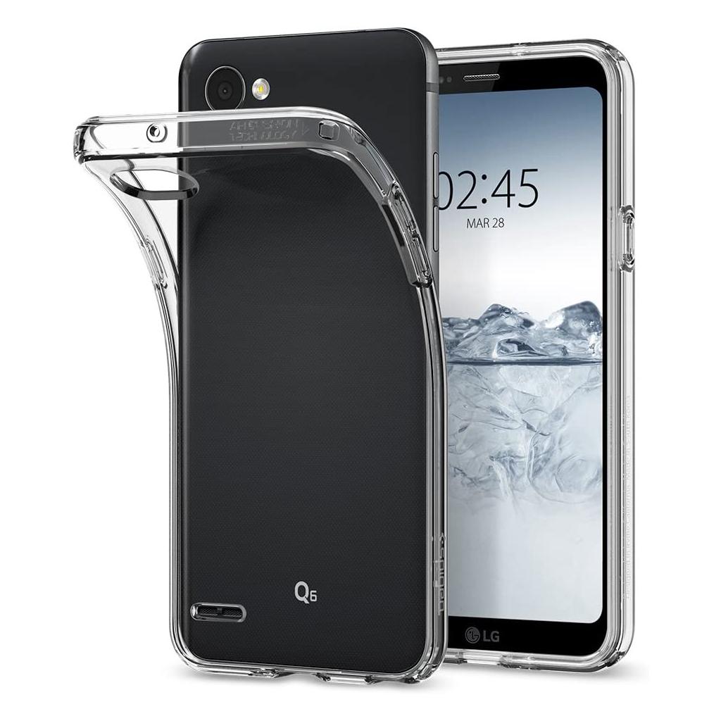 Spigen® Liquid Crystal™ A26CS22340 LG Q6 Case - Crystal Clear