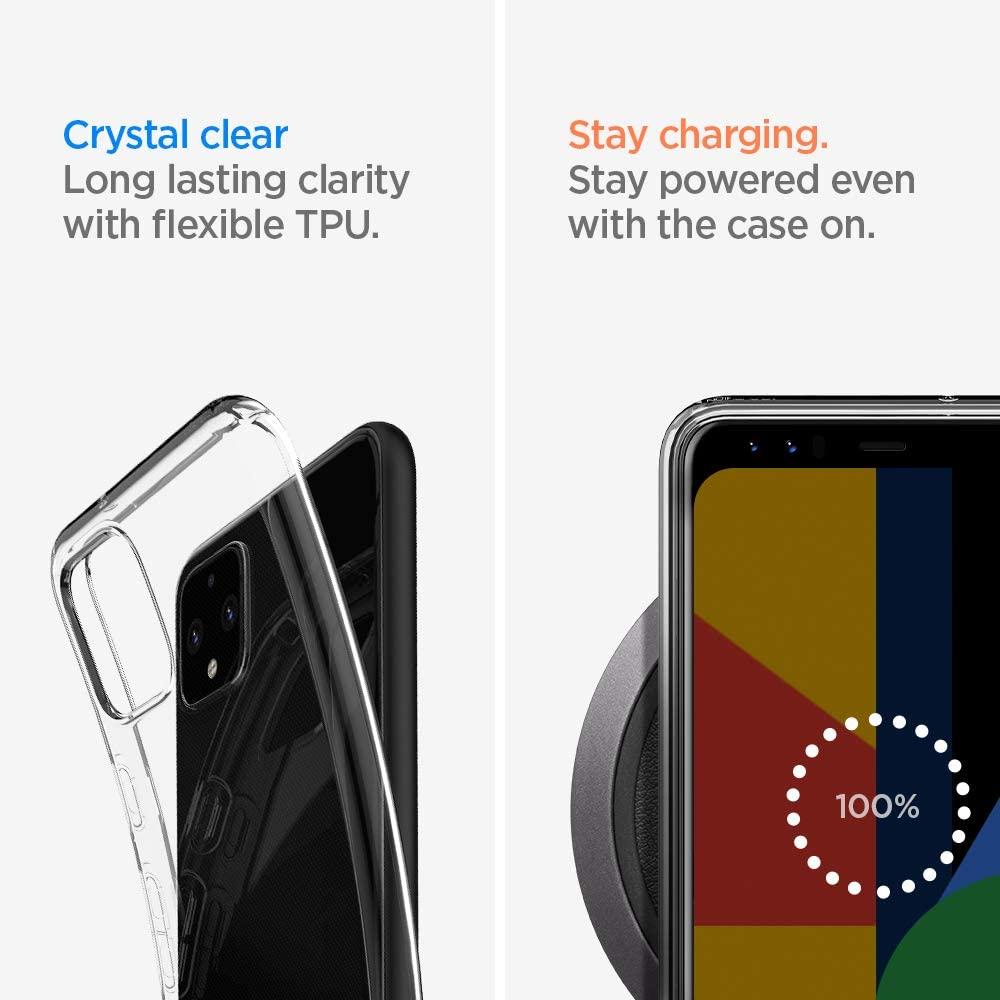 Spigen® Liquid Crystal™ F25CS27548 Google Pixel 4 XL Case - Crystal Clear
