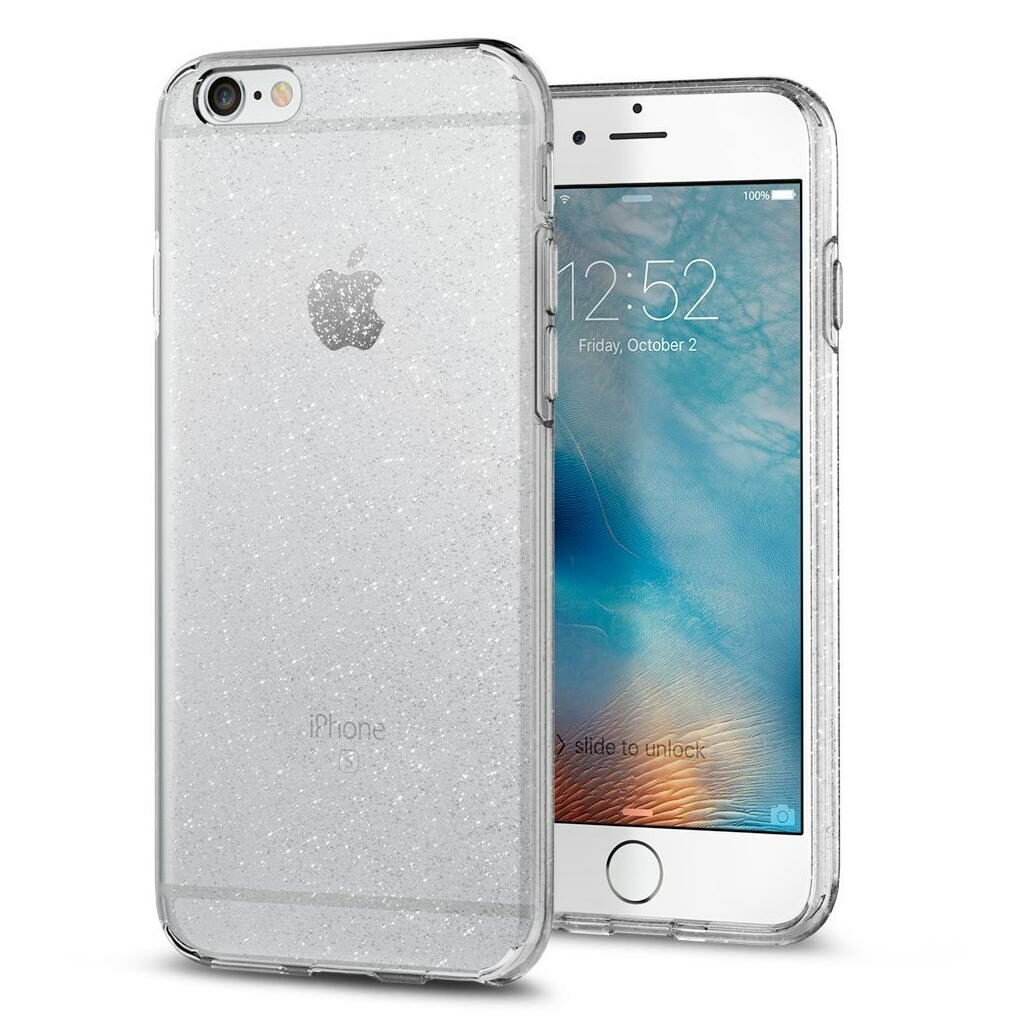 Spigen® Liquid Crystal™ Glitter 035CS20755 iPhone 6 / 6s Case – Crystal Quartz