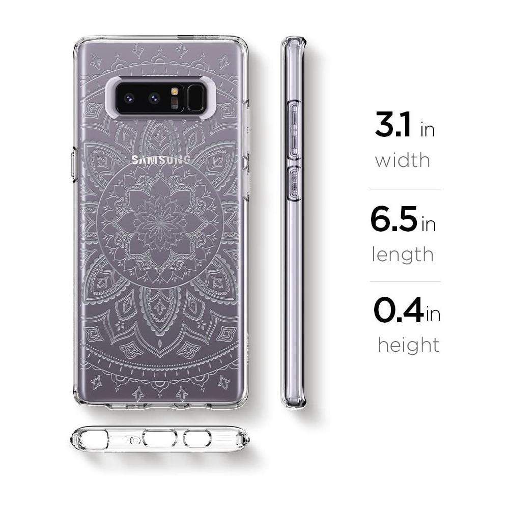 Spigen® Liquid Crystal™ Shine 587CS22057 Samsung Galaxy Note 8 Case – Crystal Clear