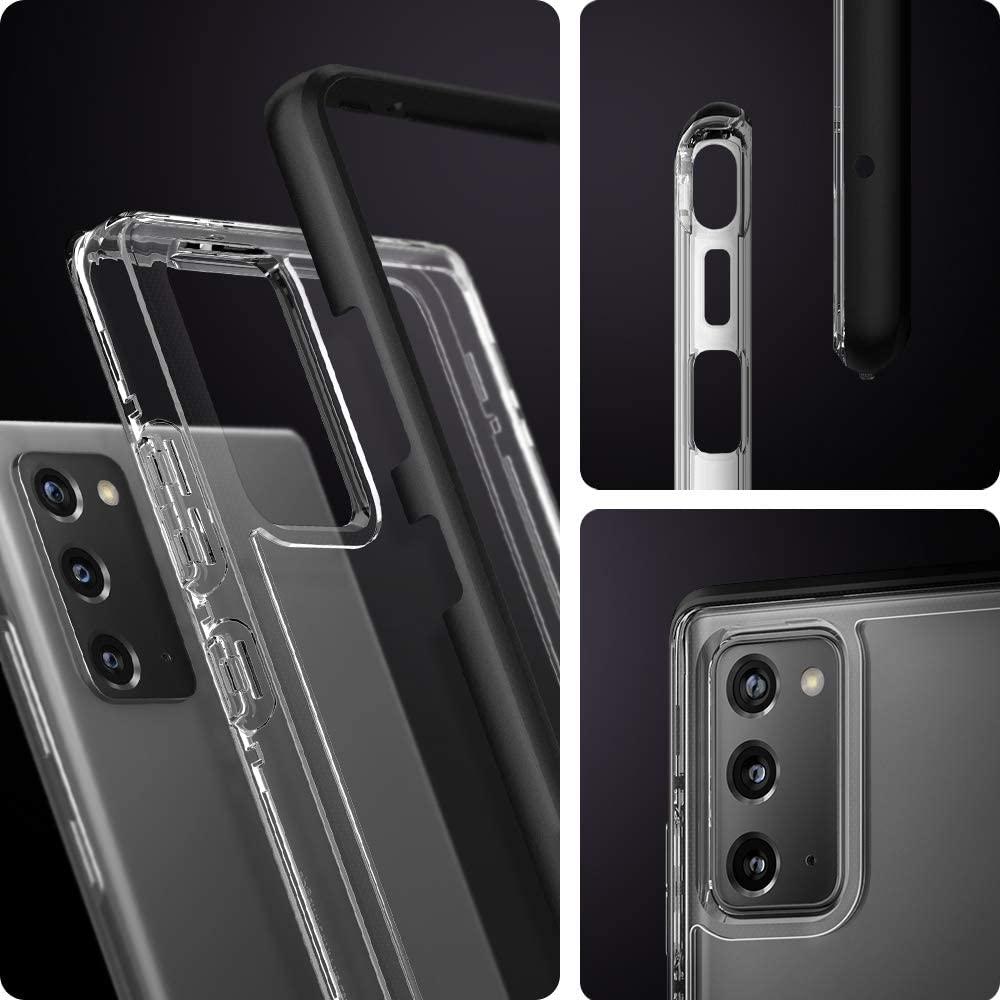 Spigen® Neo Hybrid Crystal™ ACS01426 Samsung Galaxy Note 20 Case – Black