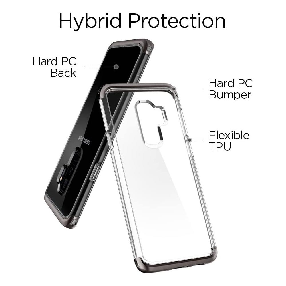 Spigen® Neo Hybrid™ NC 593CS22938 Samsung Galaxy S9+ Plus Case – Gunmetal