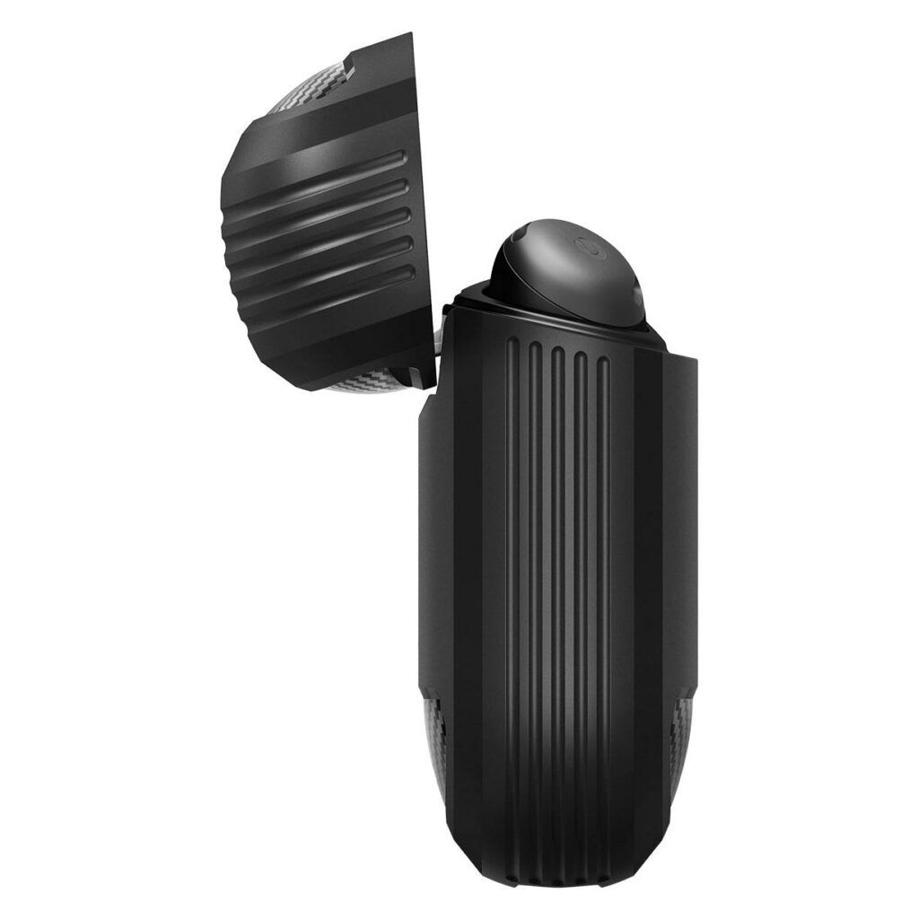 Spigen® Rugged Armor™ ACS05133 Google Pixel Buds Pro Case - Matte Black