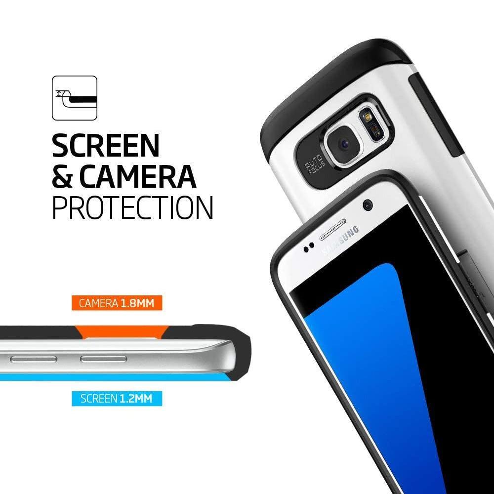 Spigen® Slim Armor™ 555CS20013 Samsung Galaxy S7 Case – Shimmery White