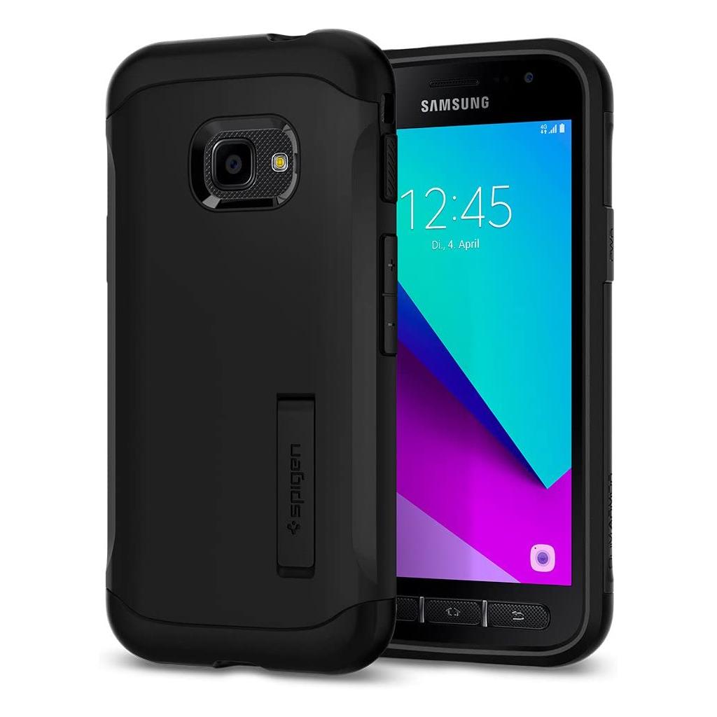 Spigen® Slim Armor™ 585CS23119 Samsung Galaxy Xcover 4 / 4S Case – Black