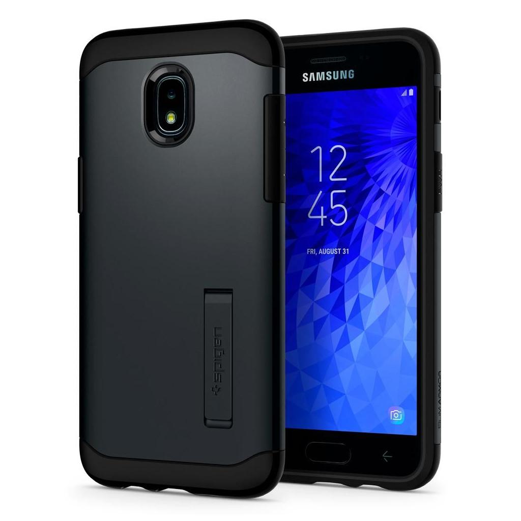 Spigen® Slim Armor™ 594CS24018 Samsung Galaxy J3 (2018) Case – Metal Slate