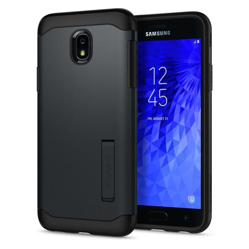 Spigen® Slim Armor™ 595CS24020 Samsung Galaxy J7 (2018) Case – Metal Slate