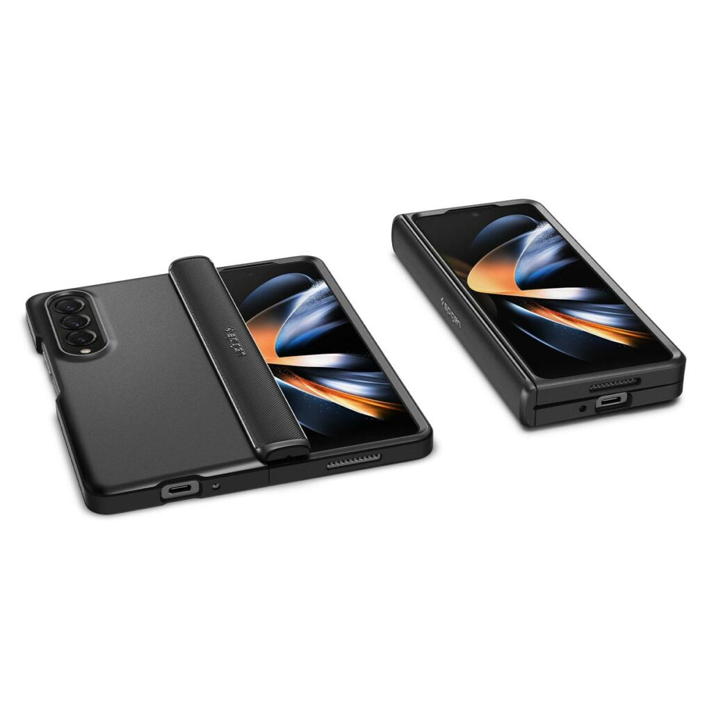 Spigen® Slim Armor™ Pro ACS05107 Samsung Galaxy Z Fold 4 Case - Black