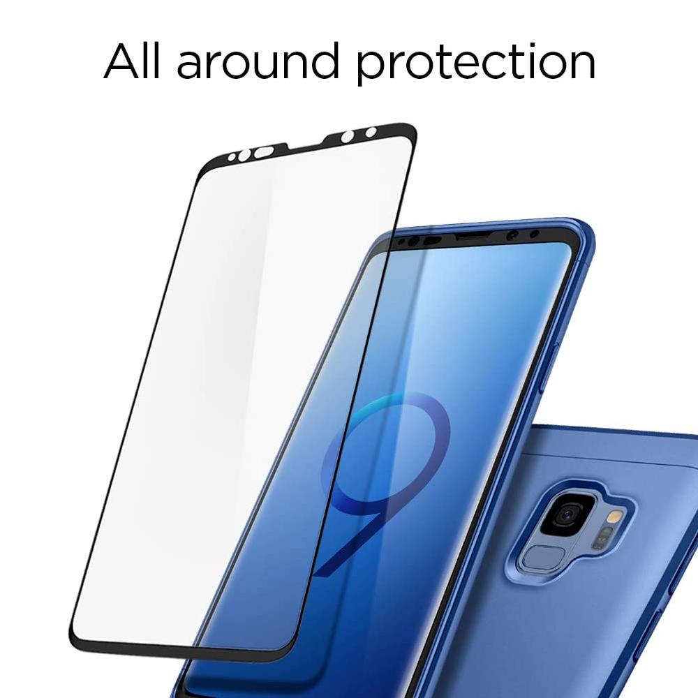 Spigen® Thin Fit 360™ 592CS22873 Samsung Galaxy S9 Case – Coral Blue