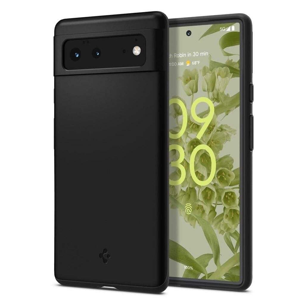 Spigen® Thin Fit™ ACS03435 Google Pixel 6 Case - Black
