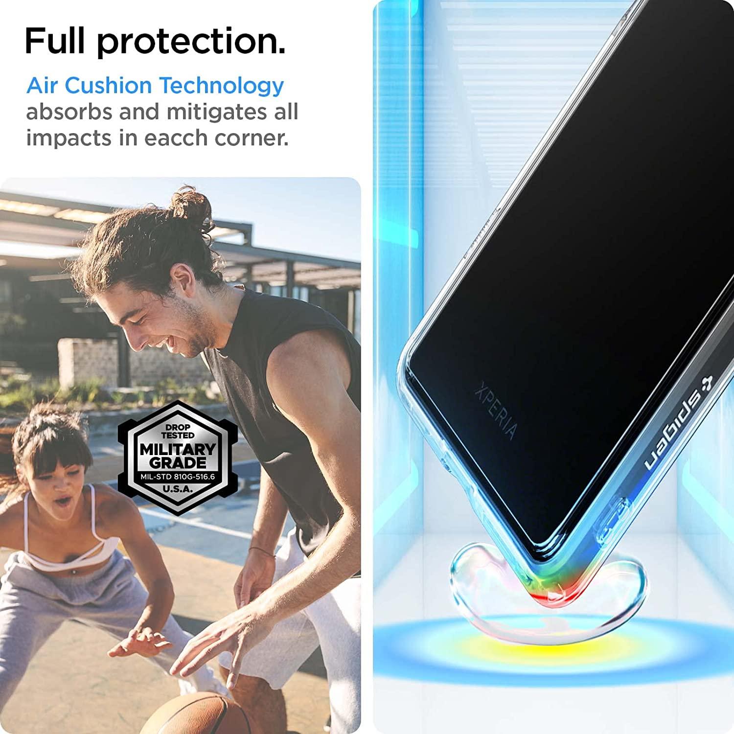 Spigen® Ultra Hybrid™ ACS04549 Sony Xperia 1 IV Case - Crystal Clear