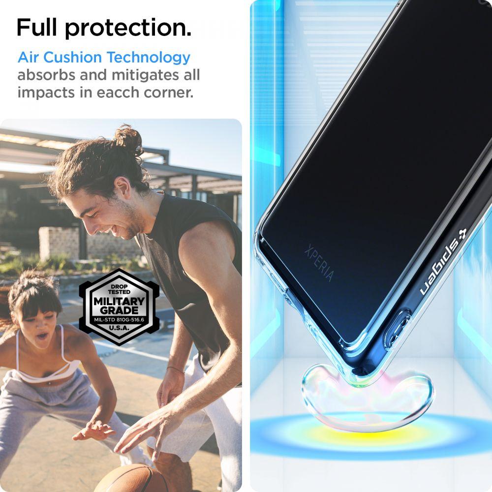 Spigen® Ultra Hybrid™ ACS04553 Sony Xperia 10 IV Case - Crystal Clear