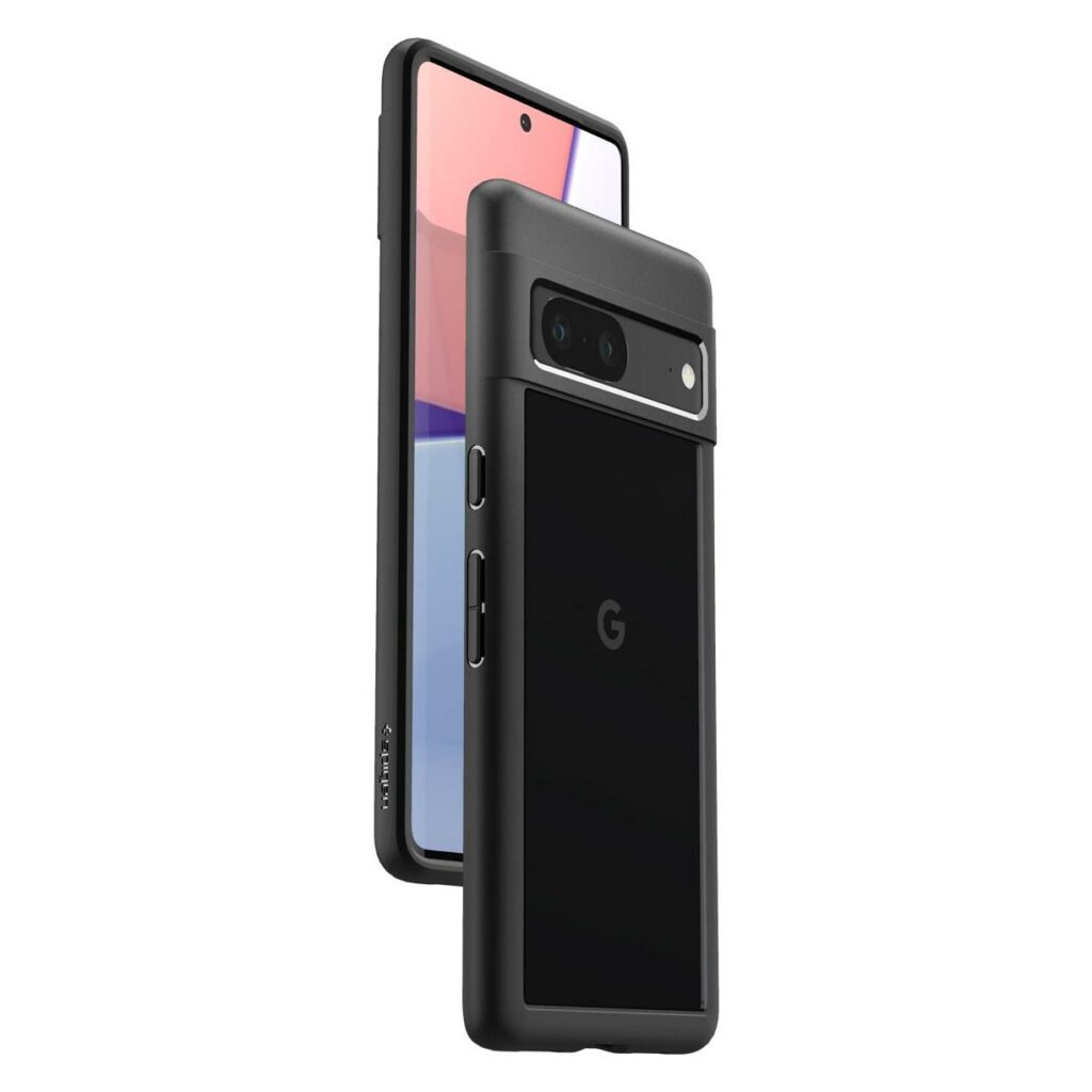 Spigen® Ultra Hybrid™ ACS04727 Google Pixel 7 Pro Case - Matte Black