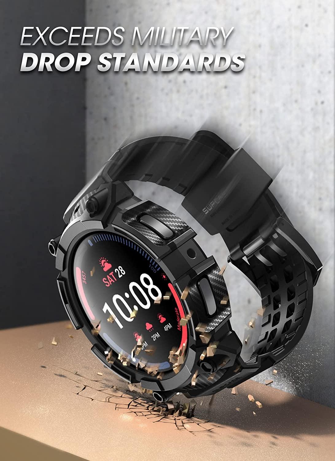 Supcase Unicorn Beetle Pro 843439120136 Samsung Galaxy Watch 5 Pro (45mm) Case - Black