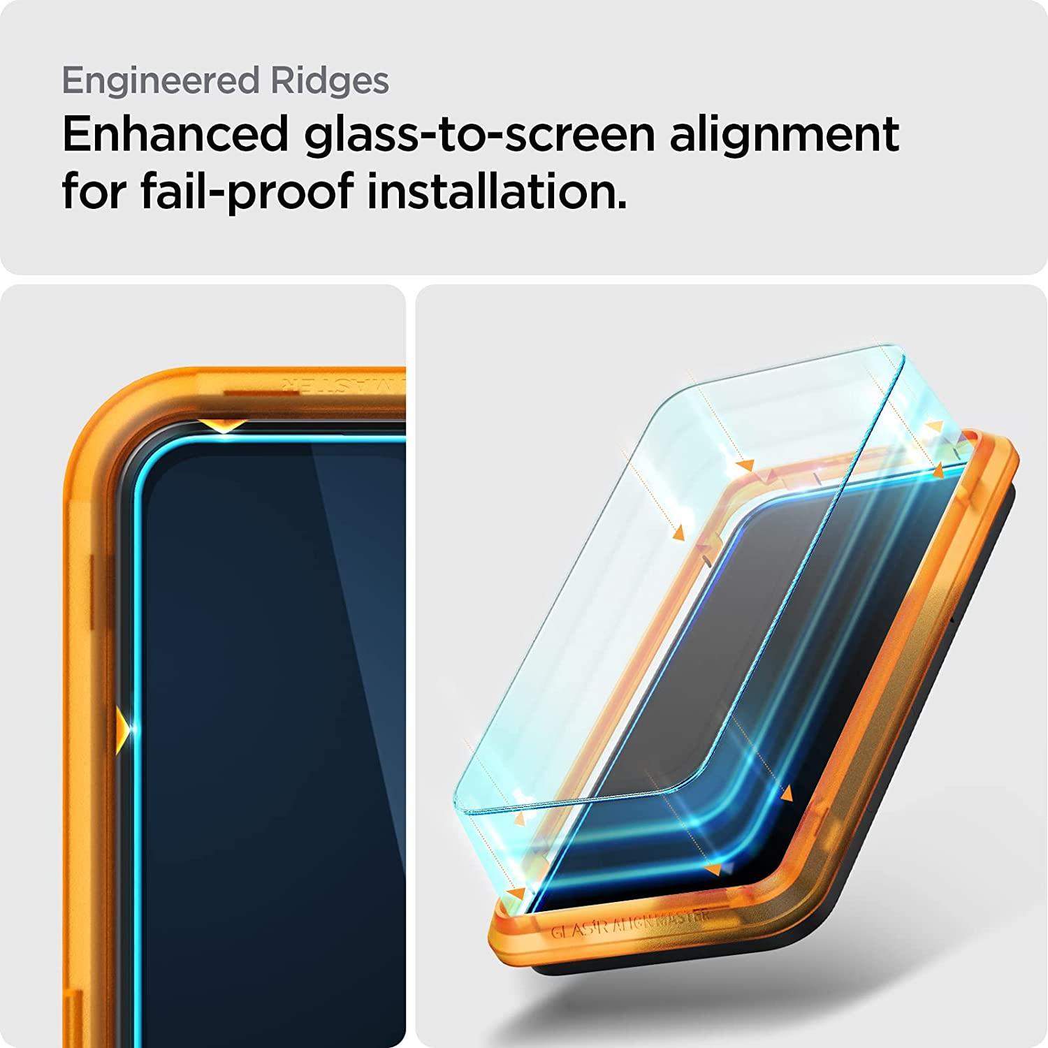 Spigen® (x2.Pack) GLAS.tR™ ALIGNmaster™ HD AGL05279 Samsung Galaxy A23 5G / A23 Premium Tempered Glass Screen Protector