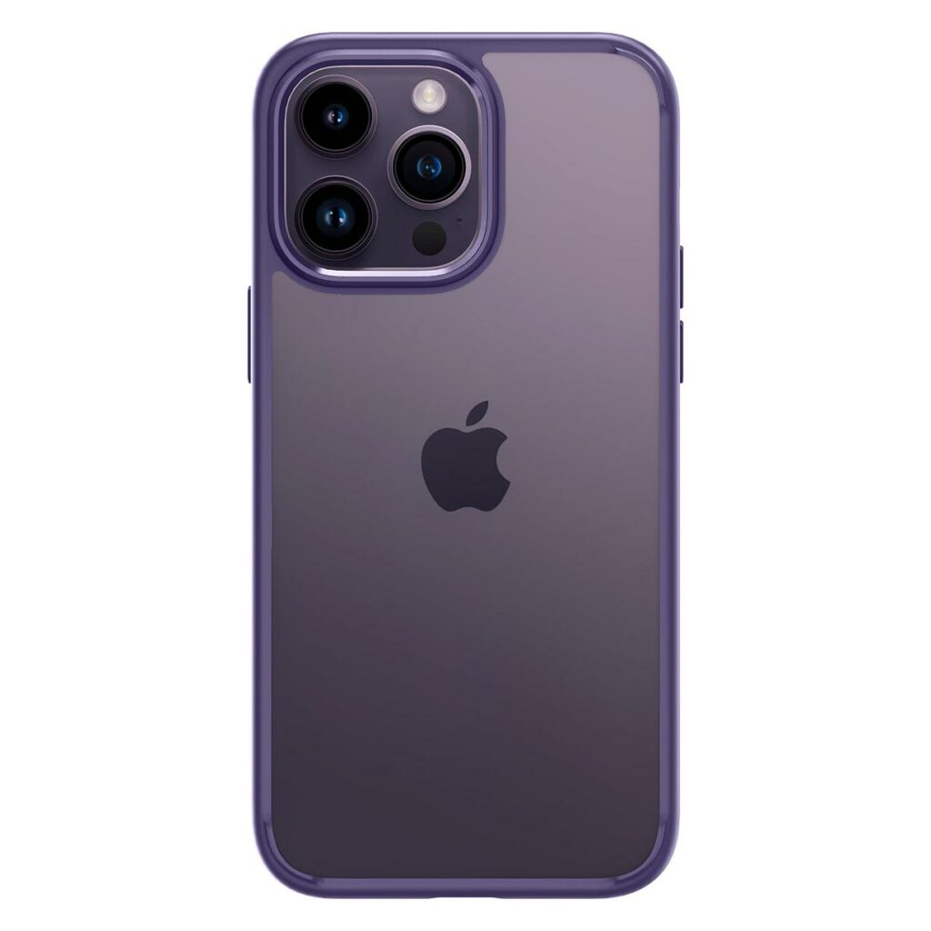 Spigen® Ultra Hybrid™ ACS05574 iPhone 14 Pro Max Case - Deep Purple