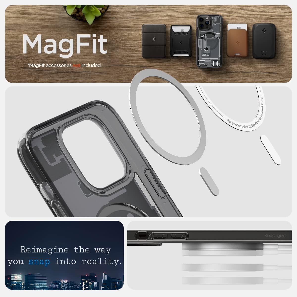 Spigen® Ultra Hybrid™ Zero One (MagFit) ACS05539 iPhone 14 Pro Max Case - Zero One