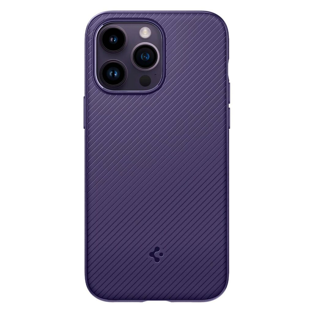 Spigen® Mag Armor™ (MagFit) ACS05584 iPhone 14 Pro Max Case - Deep Purple