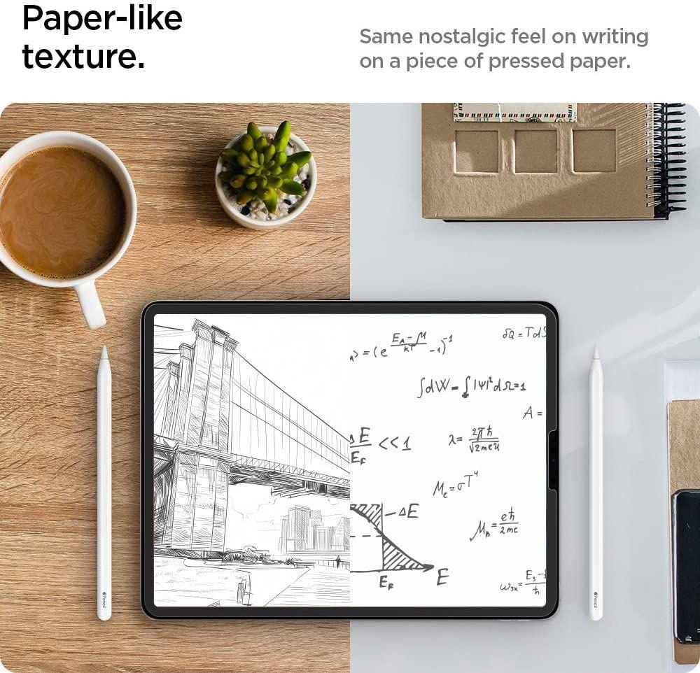 Spigen® PaperTouch AFL03001 iPad Air 10.9-inch (2022/2020) / iPad Pro 11-inch (2022/2021/2020/2018) Sketching / Drawing / Writing Premium Paper Simulation