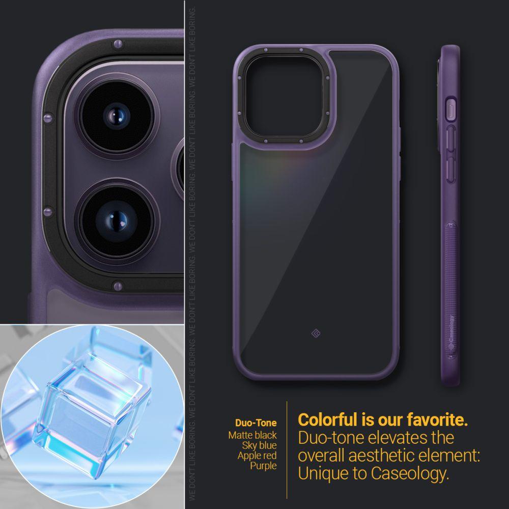 Spigen® Skyfall by Caseology® Collection ACS05562 iPhone 14 Pro Max Case - Purple