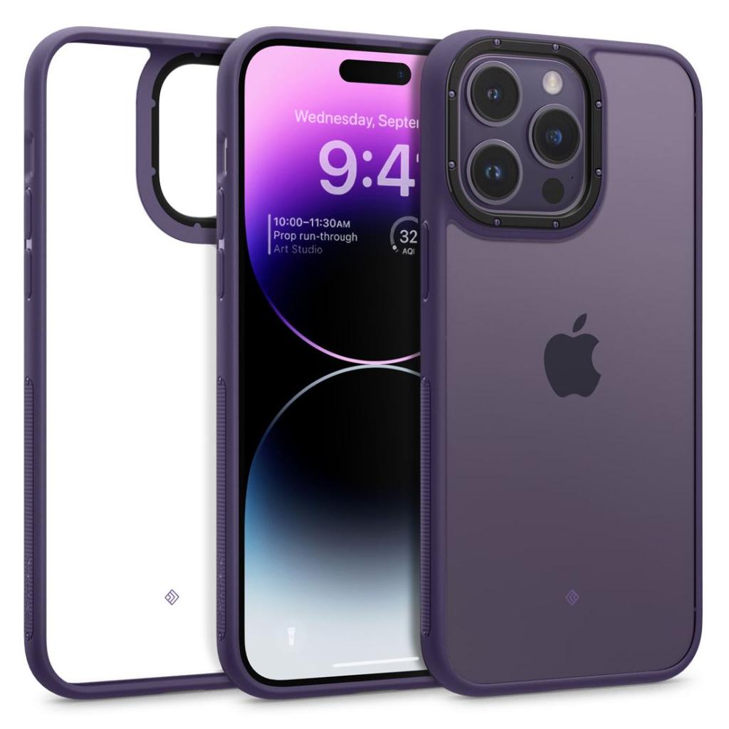 Spigen® Skyfall by Caseology® Collection ACS05566 iPhone 14 Pro Case - Purple