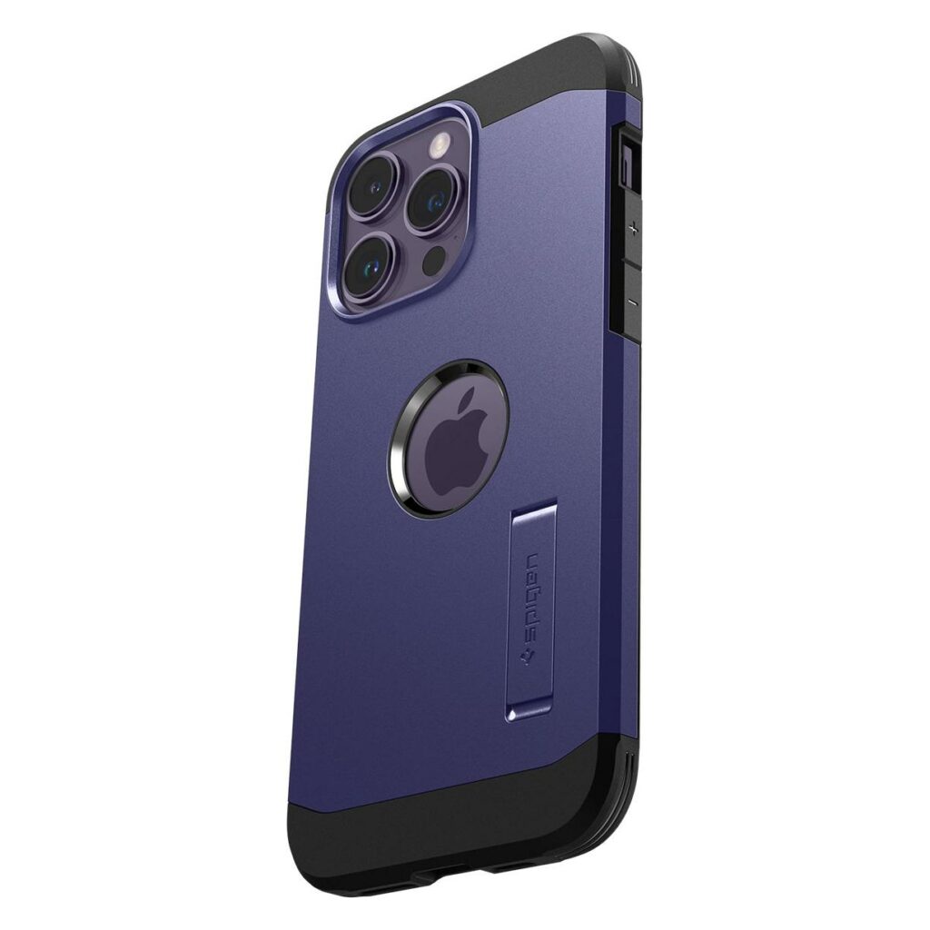 Spigen® Tough Armor™ (MagFit) ACS05576 iPhone 14 Pro Max Case - Deep Purple