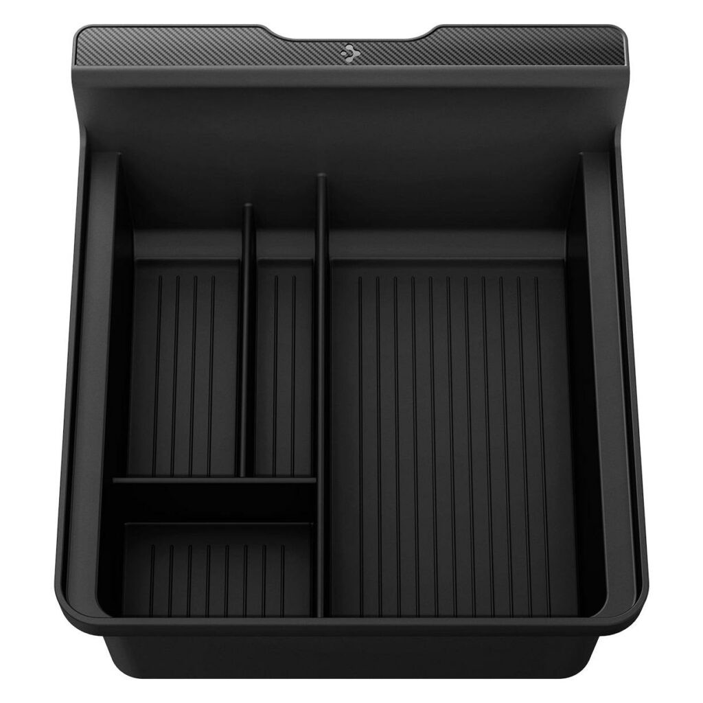 Spigen® Center Console TO220 ACP04508 Tesla Model 3 & Model Y Organizer Tray - Black
