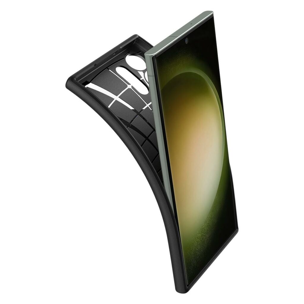 Spigen® Core Armor™ ACS05643 Samsung Galaxy S23 Ultra Case - Matte Black