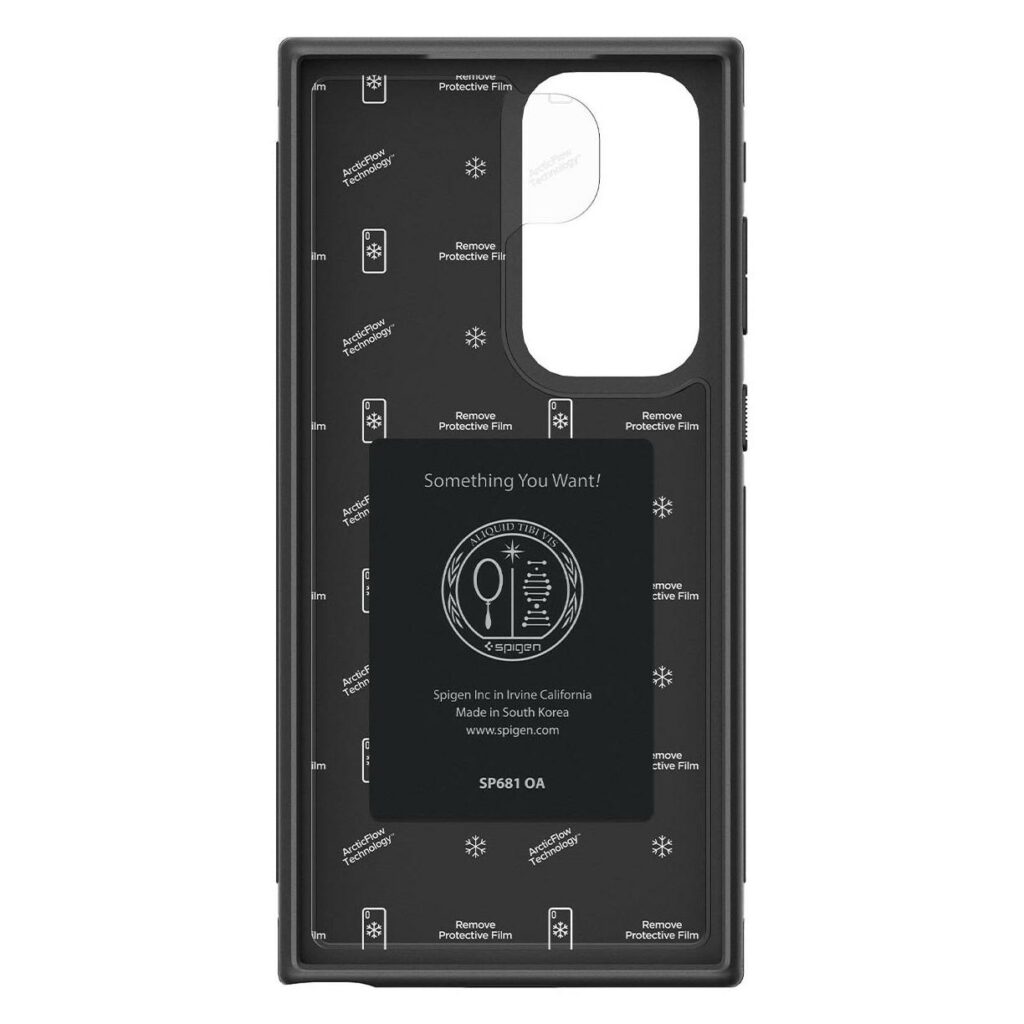 Spigen® Cryo Armor™ ACS05616 Samsung Galaxy S23 Ultra Case - Matte Black