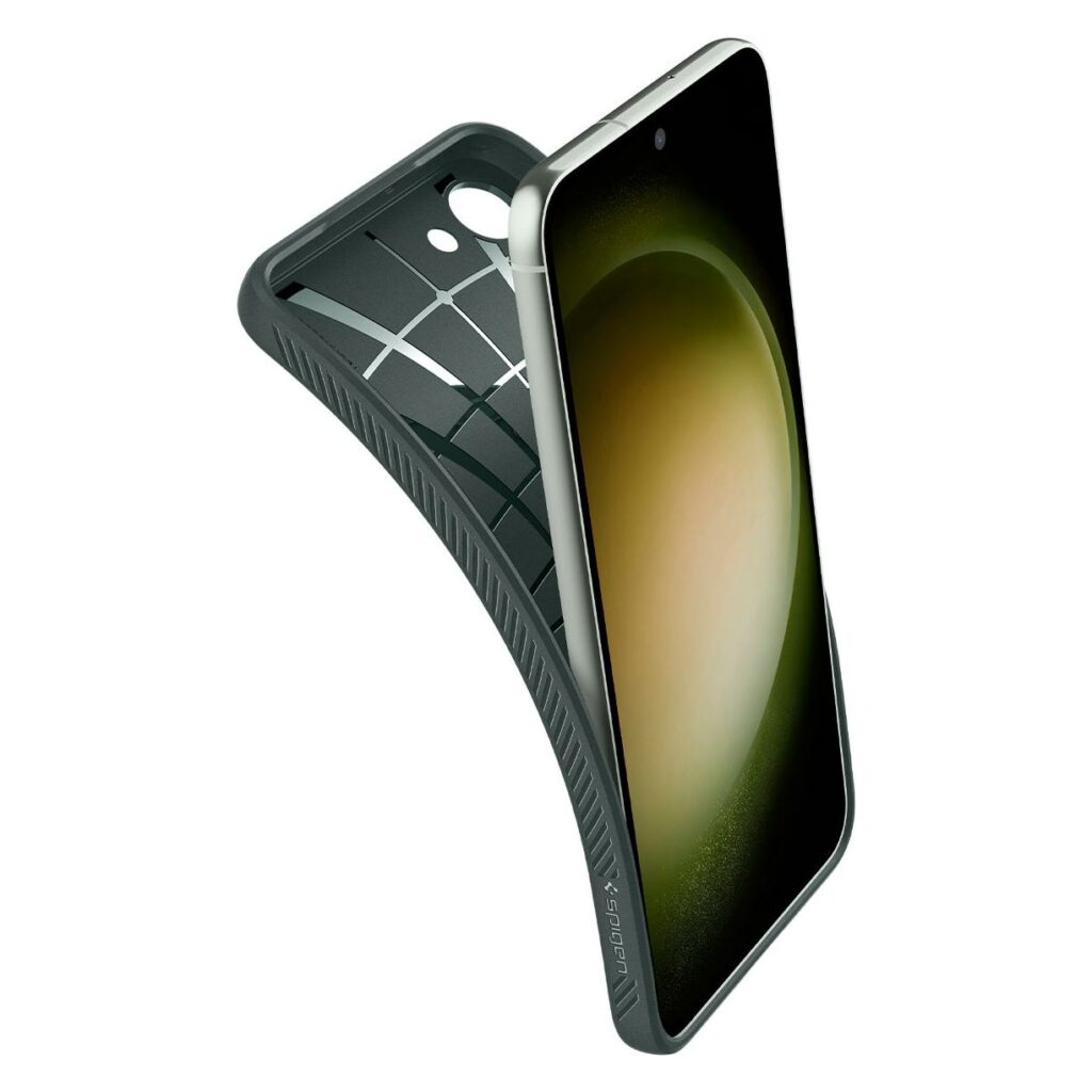 Spigen® Liquid Air™ ACS05667 Samsung Galaxy S23+ Plus Case - Abyss Green