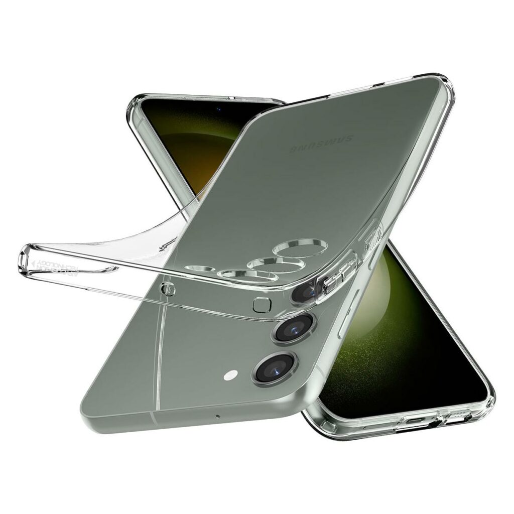 Spigen® Liquid Crystal™ ACS05662 Samsung Galaxy S23+ Plus Case - Crystal Clear