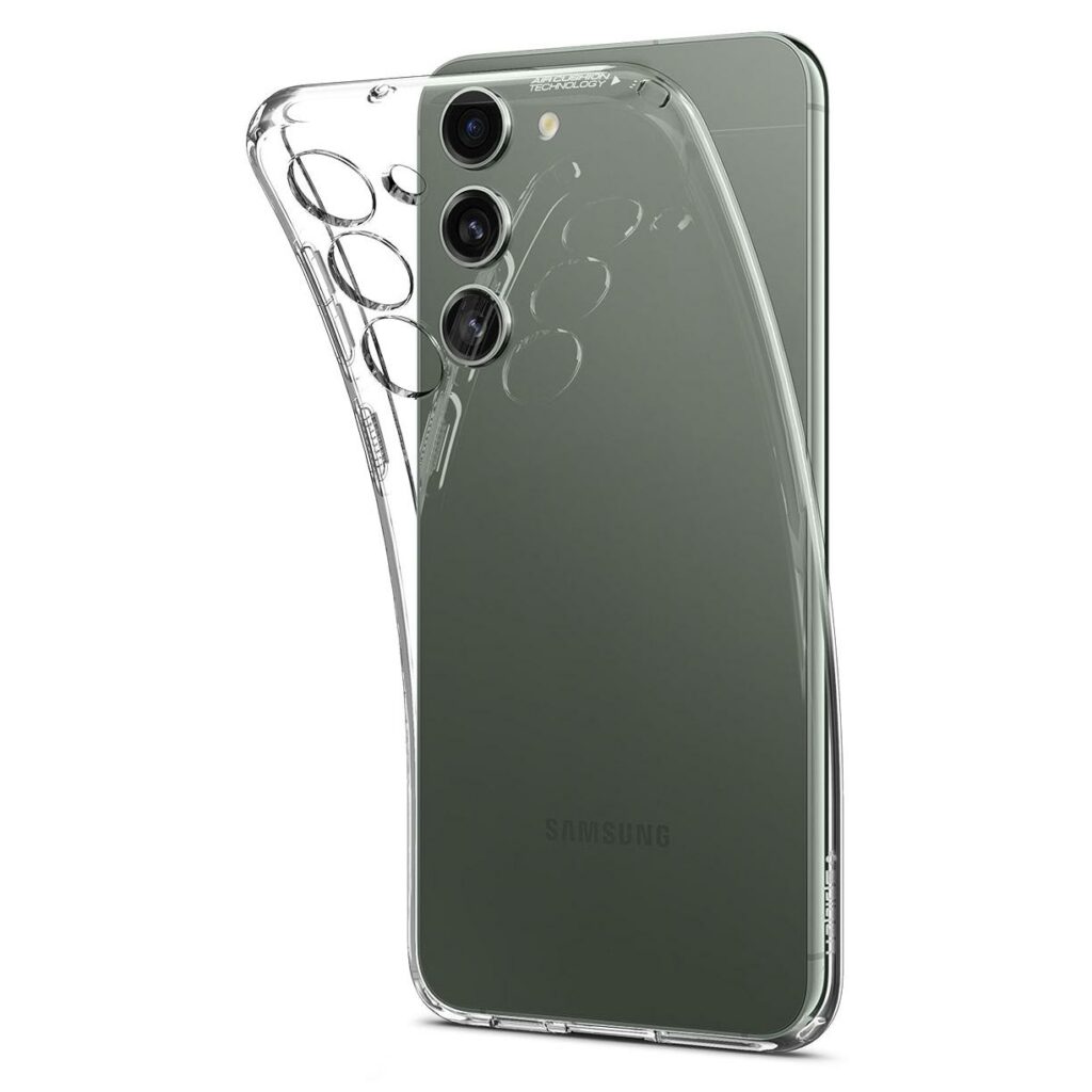 Spigen® Liquid Crystal™ ACS05708 Samsung Galaxy S23 Case - Crystal Clear