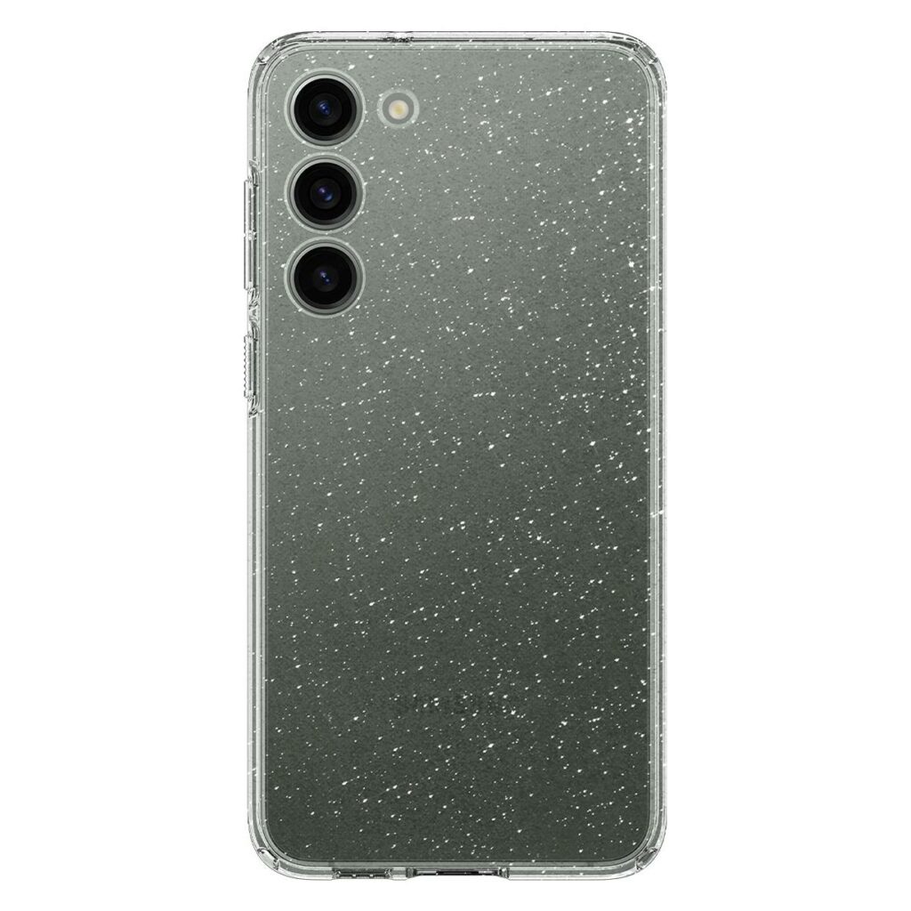 Spigen® Liquid Crystal™ Glitter ACS05664 Samsung Galaxy S23+ Plus Case - Crystal Quartz